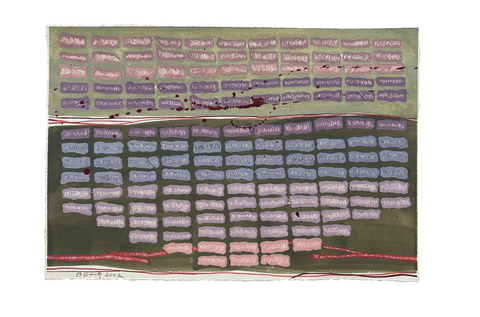 Barbara Beck 2002 Watercolor Painting on Paper - Signed and Dated