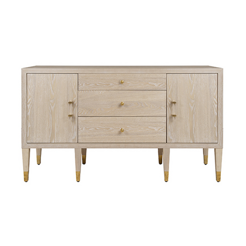 Worlds Away Amherst Buffet Cerused Oak - Matthew Izzo Home