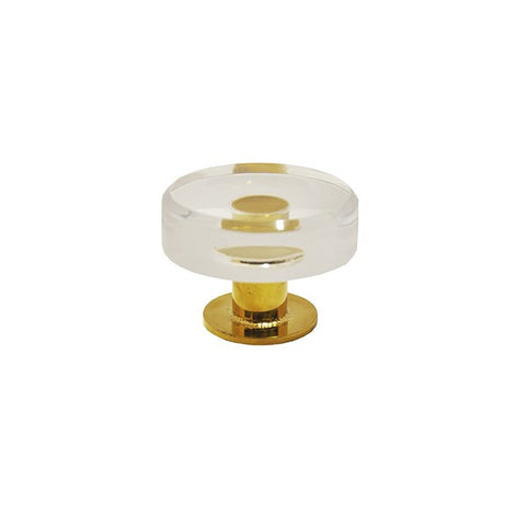 Worlds Away Chapman Acrylic Cabinet Knobs - Matthew Izzo Home