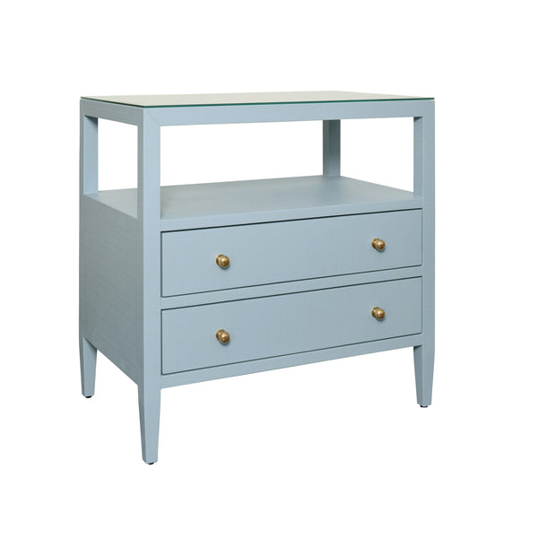 Douglas Two Drawer Side Table - Four Finish Options