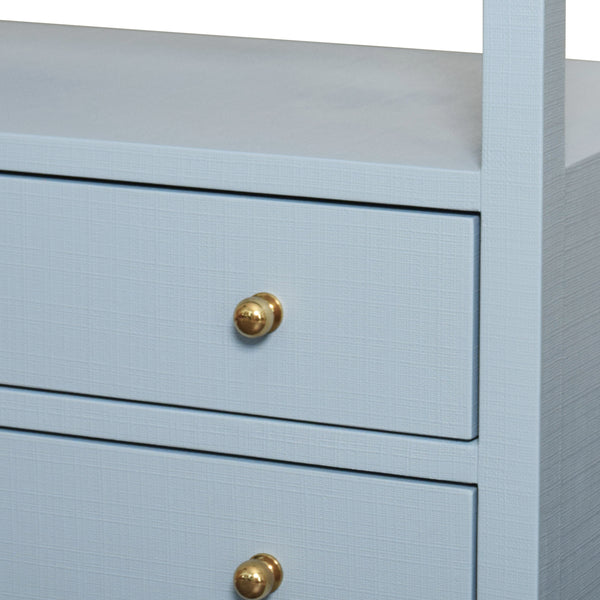 Douglas Two Drawer Side Table - Four Finish Options