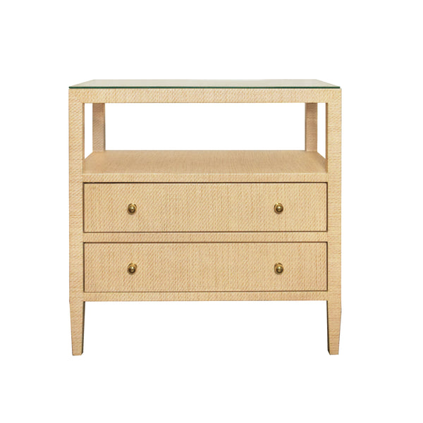 Douglas Two Drawer Side Table - Four Finish Options