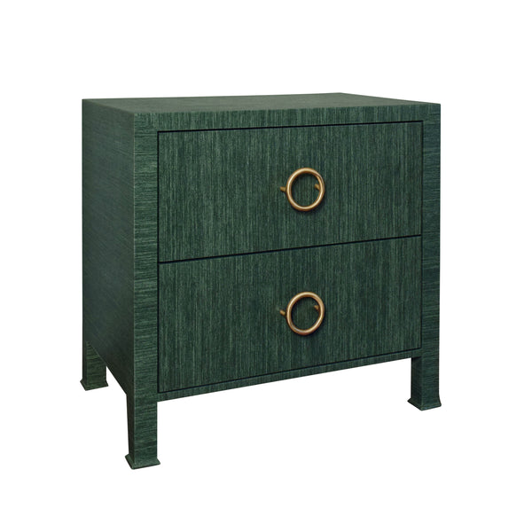 Edelman Two Drawer Side Table - Two Finish Options
