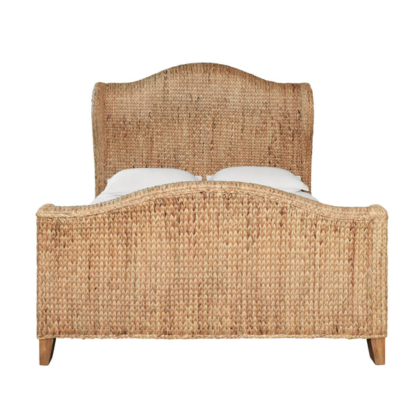 Jovi Winged Headboard & Footboard with Side Rails - King, Queen, or Twin