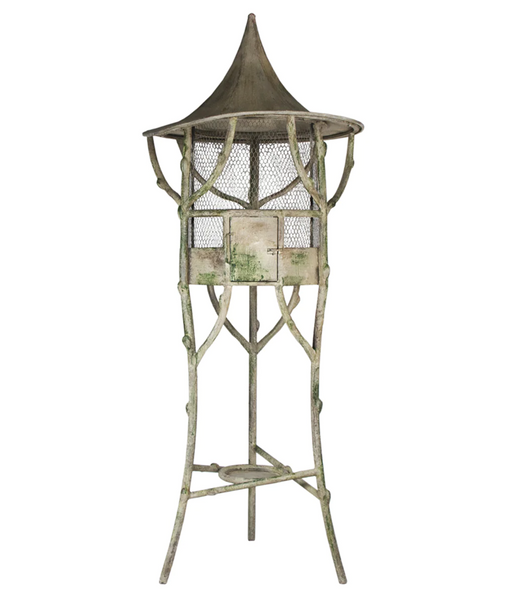 Marseille Garden Faux Bois Aviary - Matthew Izzo Home Collection