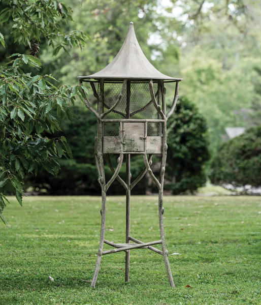 Marseille Garden Faux Bois Aviary - Matthew Izzo Home Collection