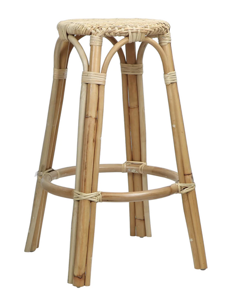 Cabana Rattan Counter Stool - Matthew Izzo Collection