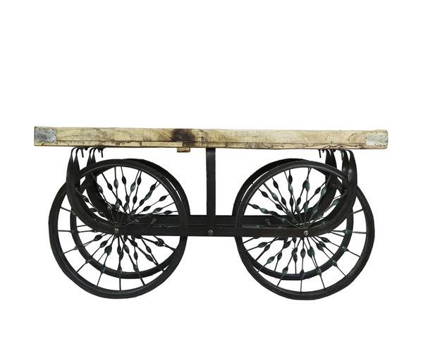 Wooden Trolley Cart - Matthew Izzo Collection