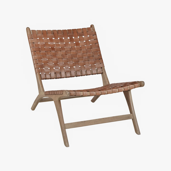 The Urban Leather Lounge Chair - Matthew Izzo Collection