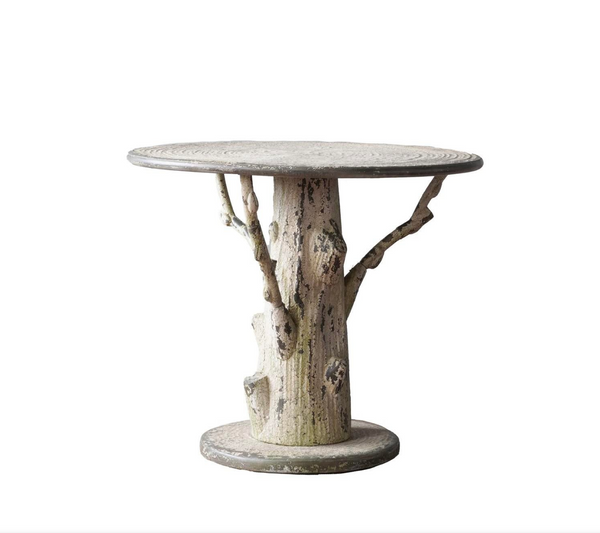Faux Bois French Garden Tree Table - Matthew Izzo Collection