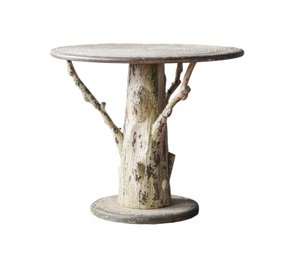 Faux Bois French Garden Tree Table - Matthew Izzo Collection