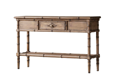 Bahama Wood Console Table - Matthew Izzo Collection