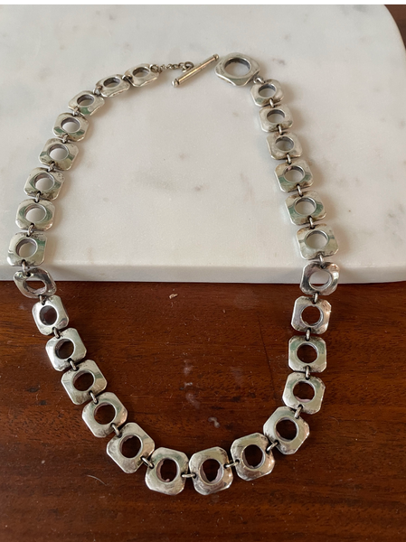 Vintage Tiffany & Co Elsa Peretti Sterling Silver Necklace