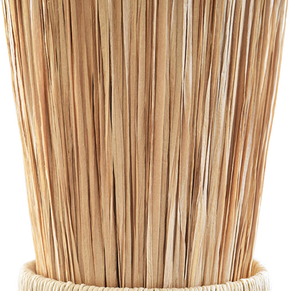 Pax Rafia Hourglass Pendant Light