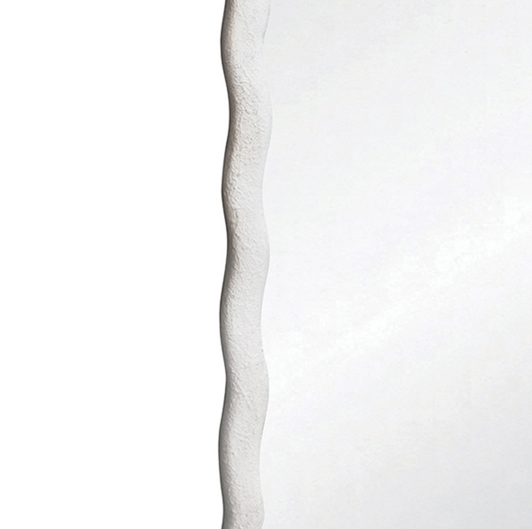 Kylo Wavy Textured Framed Wall Mirror