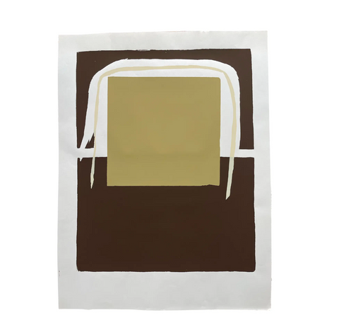 Barbara Beck 1969 Woodblock Print, Edition of 20