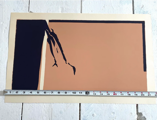 Barbara Beck 1970 Screen Print on Paper, Edition of 20