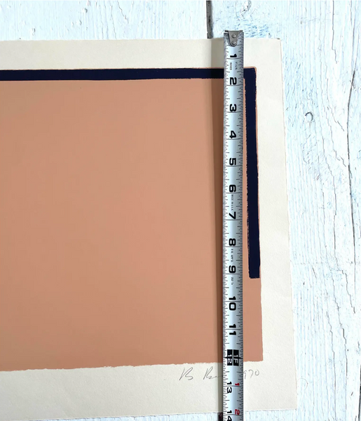 Barbara Beck 1970 Screen Print on Paper, Edition of 20