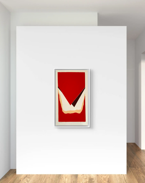 Barbara Beck 1970 Screen Print on Paper - Signed