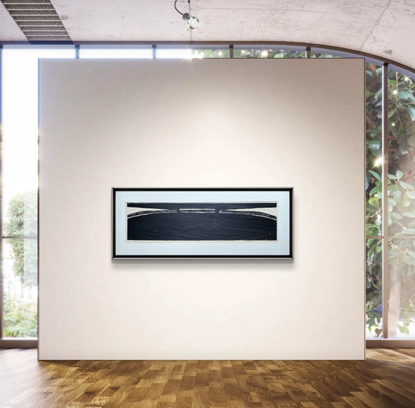 Barbara Beck 1973 Matted Woodblock Print on Paper