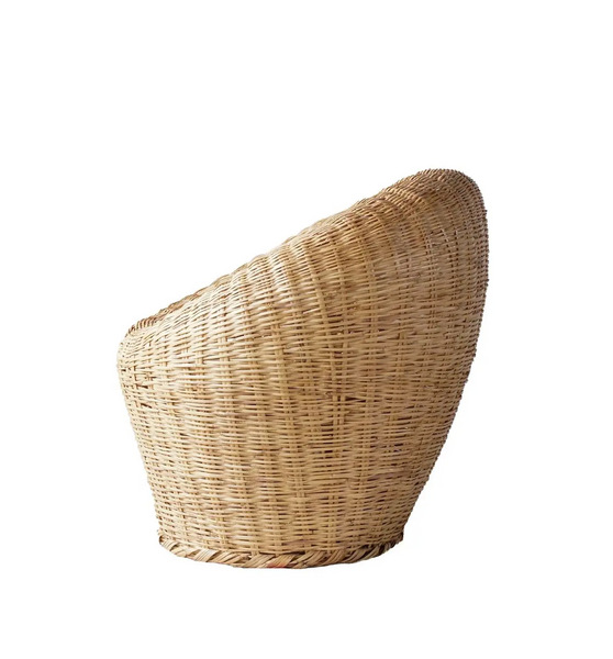 Modern Rattan Club Chair - Matthew Izzo Collection