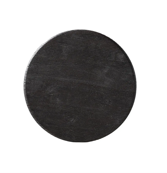 Malibu Black Acacia Wood Coffee Table - Matthew Izzo Collection