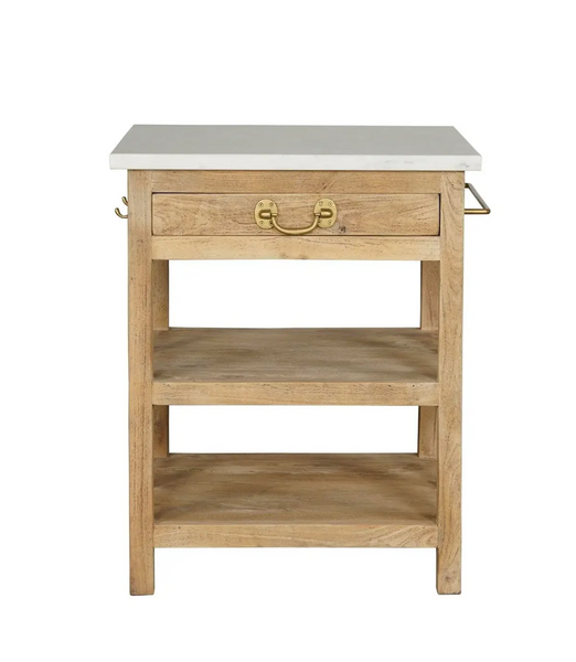Cocina Mango Wood Kitchen Island (Small) - Matthew Izzo Collection