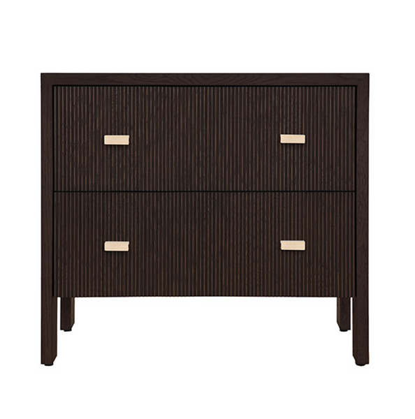 Andre Two Drawer Side Table - Three Finish Options