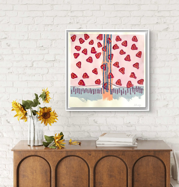 Barbara Beck 2007 Abstract Watercolor Painting on Paper