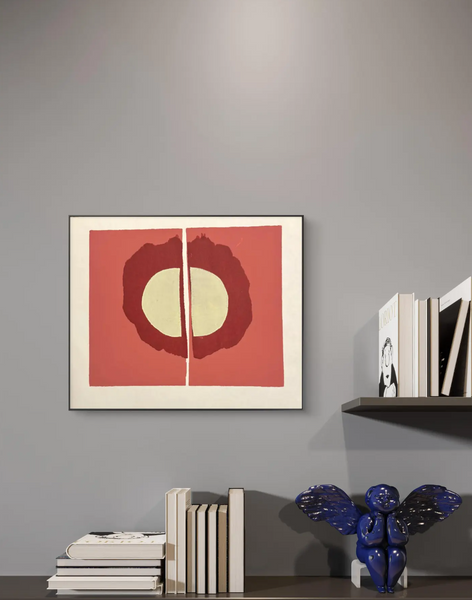 Barbara Beck 1969 Screen Print #1 on Paper