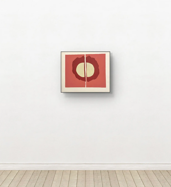 Barbara Beck 1969 Screen Print #1 on Paper