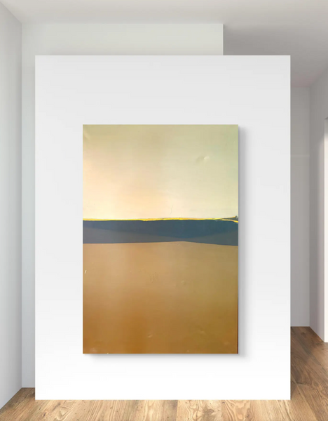 Barbara Beck 1966 Abstract Oil Painting on Canvas