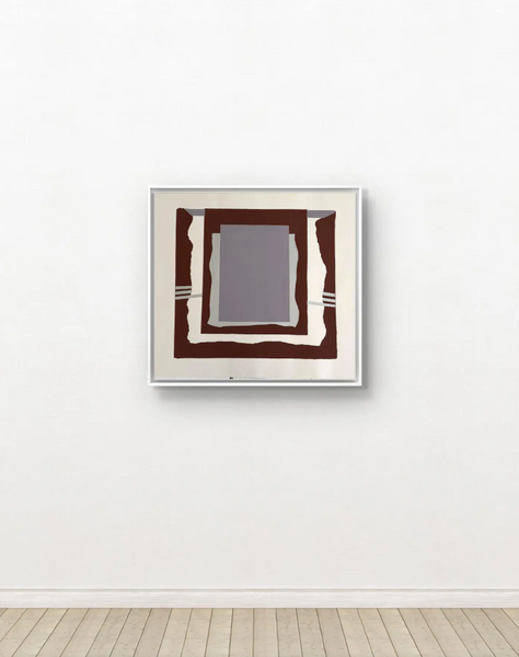 Barbara Beck Mid Century Modern Screen Print on Paper