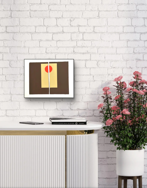 Barbara Beck 1969 Screen Print on Paper - Unsigned