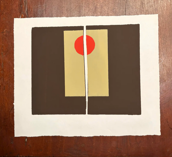 Barbara Beck 1969 Screen Print on Paper - Unsigned