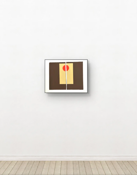 Barbara Beck 1969 Screen Print on Paper - Unsigned