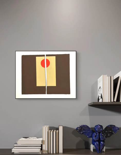 Barbara Beck 1969 Screen Print on Paper - Unsigned