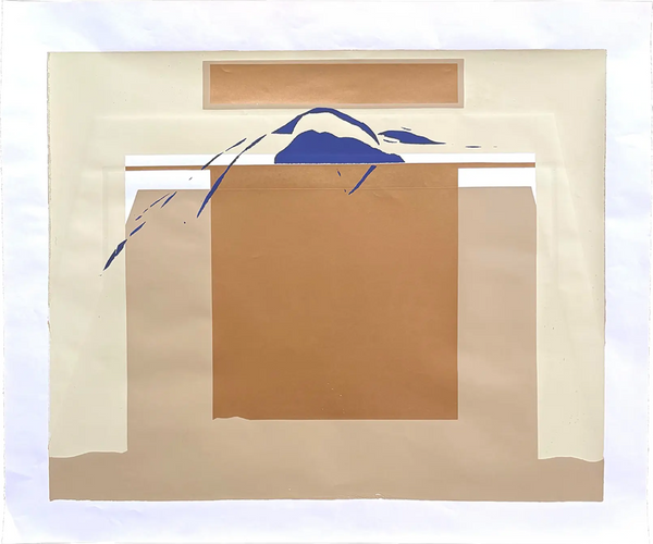 Barbara Beck 1969 Screen Print on Paper