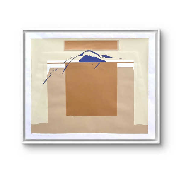 Barbara Beck 1969 Screen Print on Paper