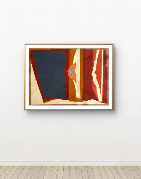 Barbara Beck 1974 Paper Collage