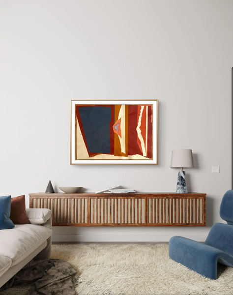 Barbara Beck 1974 Paper Collage