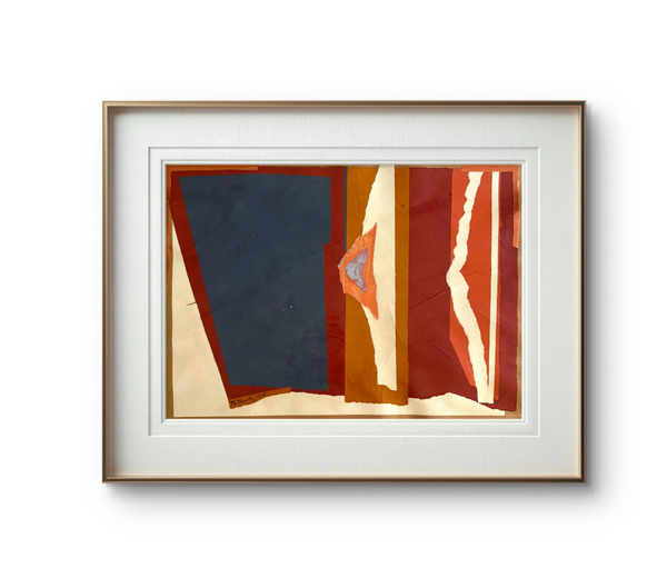 Barbara Beck 1974 Paper Collage