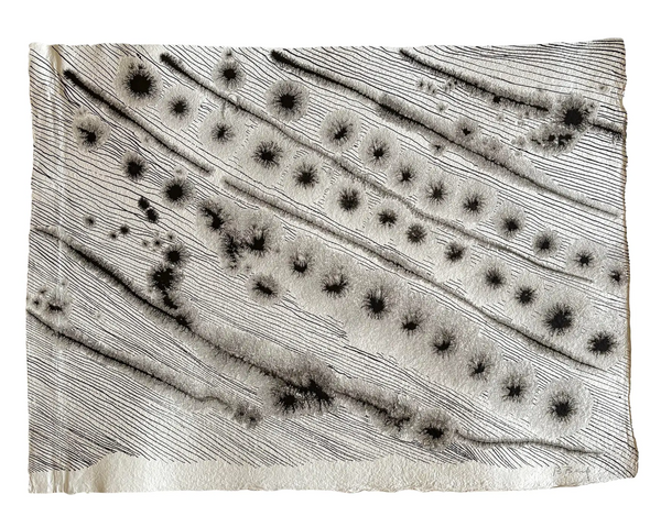 Barbara Beck 1970s Abstract Ink on Paper