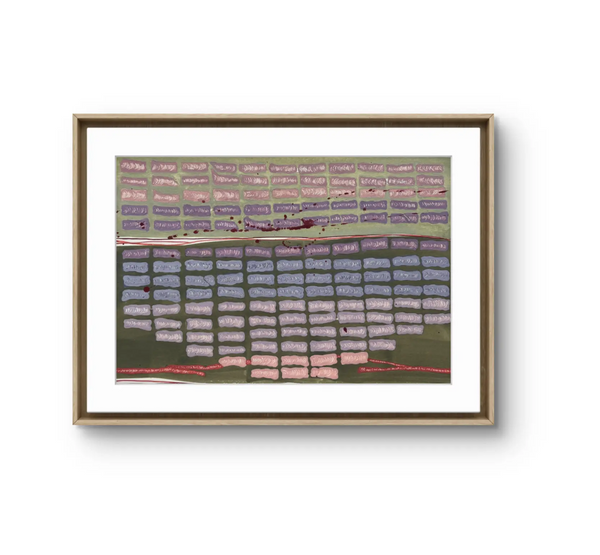 Barbara Beck 2002 Watercolor Painting on Paper - Signed and Dated