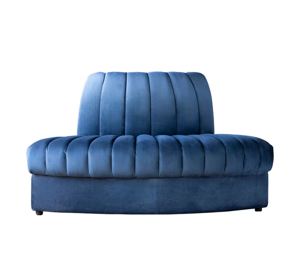Estelle Navy Modular Sofa - Straight, Corner, or Outside Corner