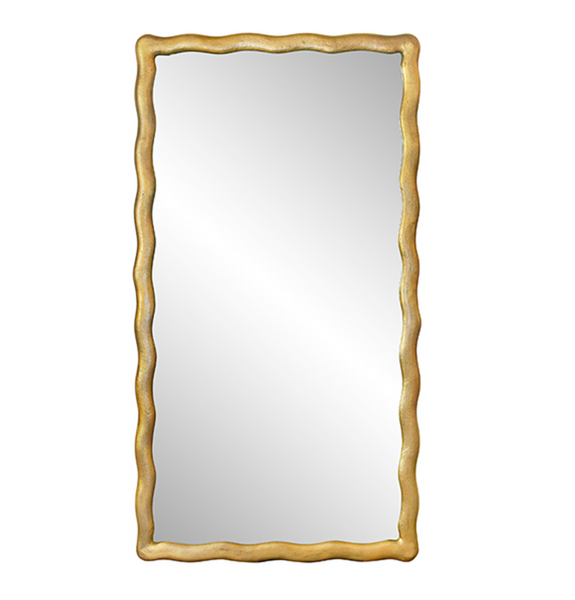 Kylo Wavy Textured Framed Wall Mirror