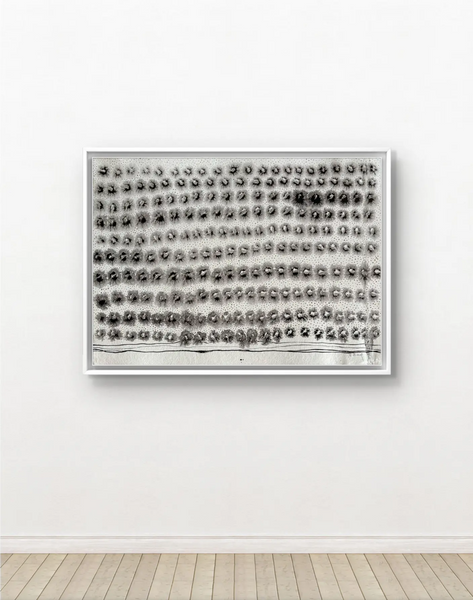 Barbara Beck 1970s Abstract Watercolor Painting on Paper