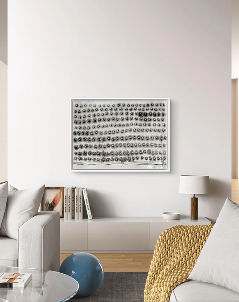 Barbara Beck 1970s Abstract Watercolor Painting on Paper