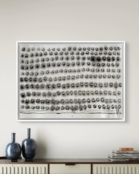 Barbara Beck 1970s Abstract Watercolor Painting on Paper