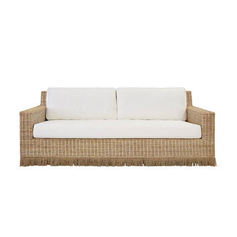 Lawson-style Tenny Rattan Sofa